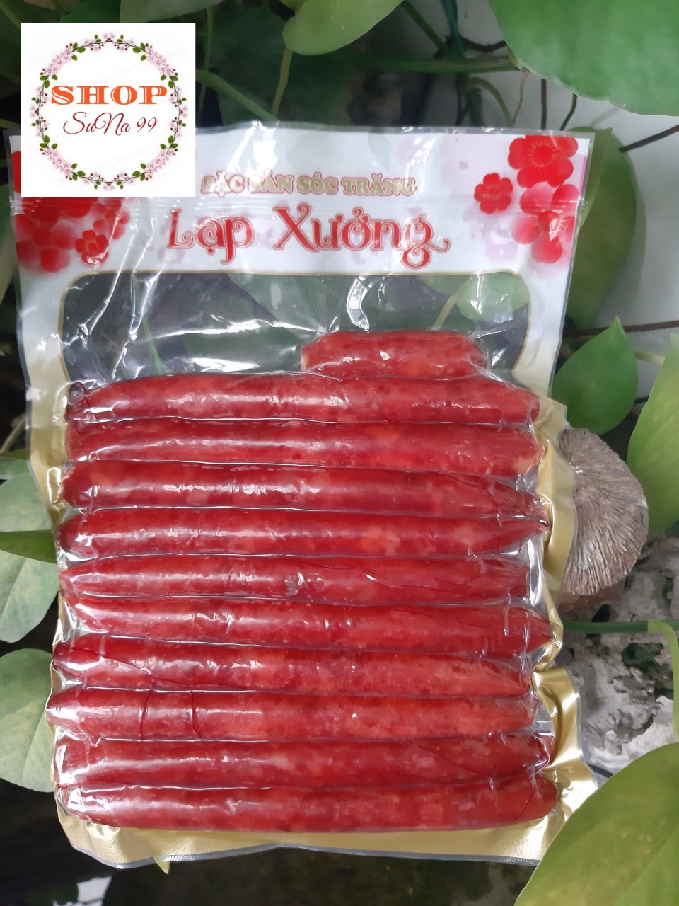 Lạp xưởng tôm đặc biệt gói 500g