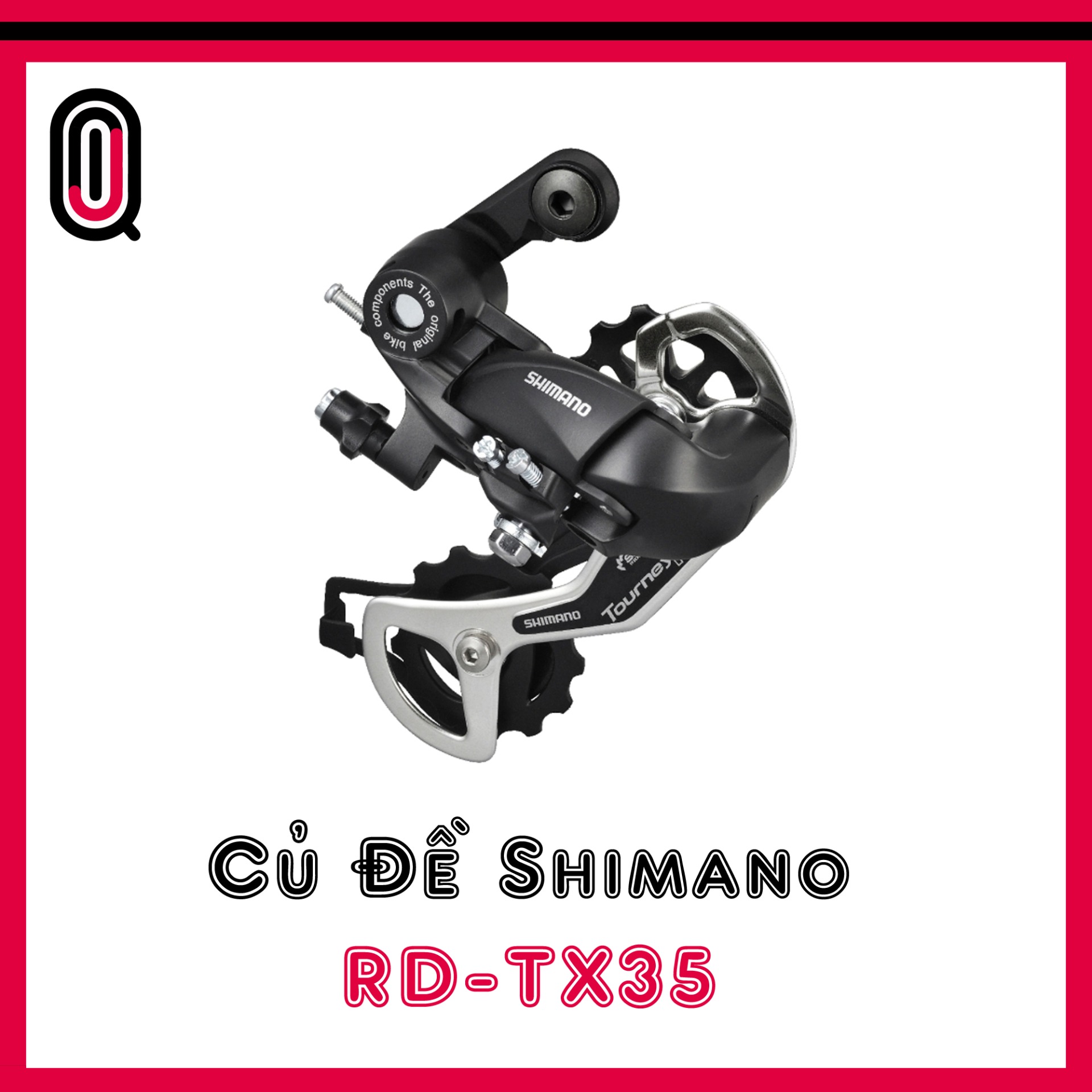 Củ đề shimano rd-tx35 cho xe đạp thể thao