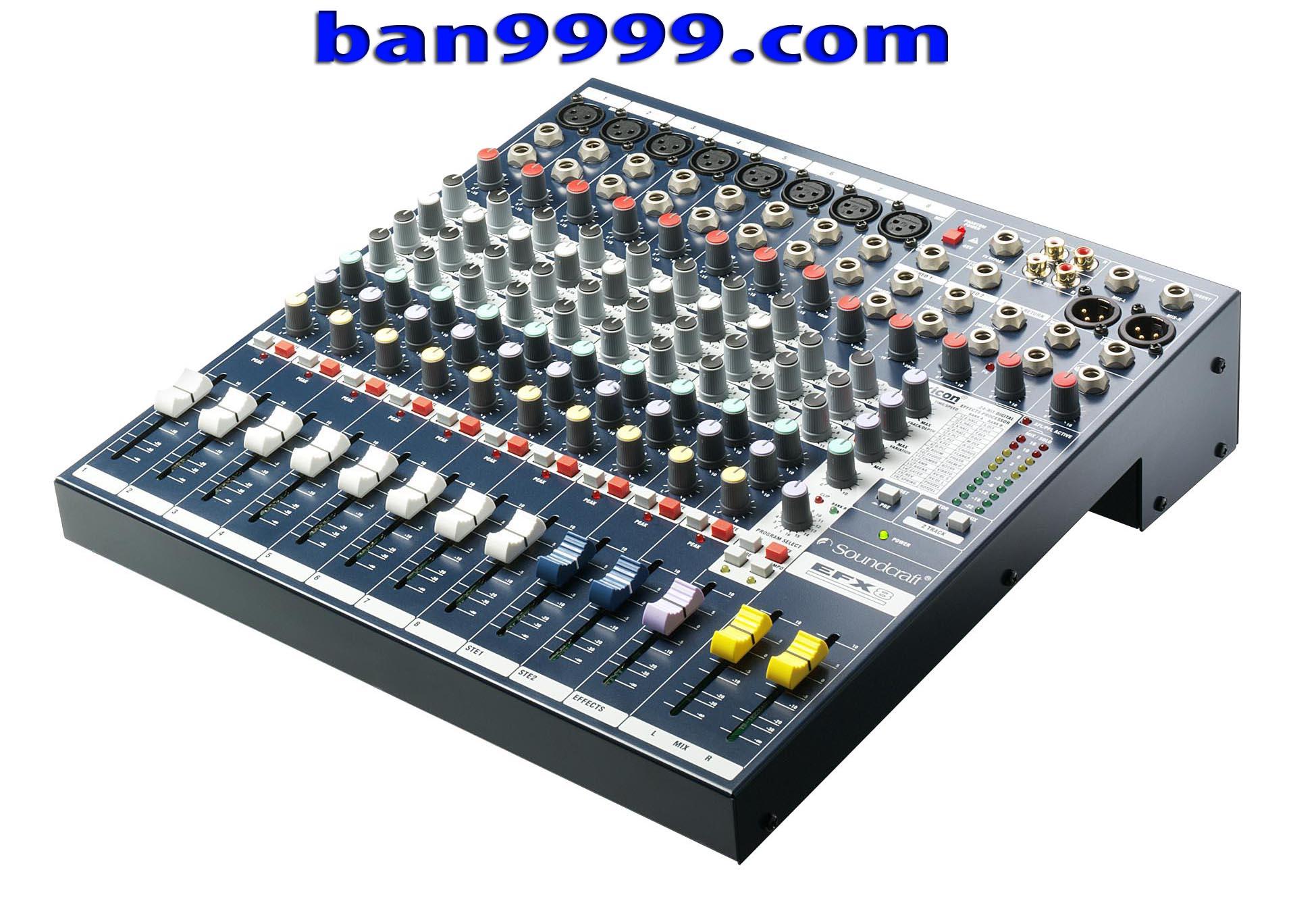 [HCM]Mixer Soundcraft EFX8 - Bàn trộn âm thanh mixer EFX8