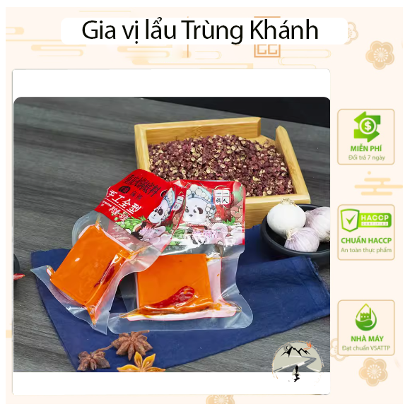 Cốt lẩu cay Malatang gia vị các món xào cay tê Tứ Xuyên gói 50g - An Diêu's House