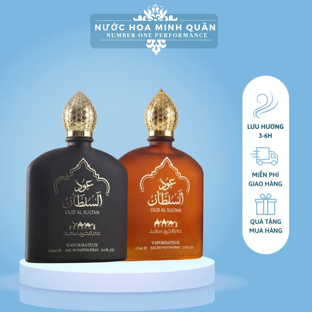 Nước hoa nam thơm lâu dubai oud al sultan 100ml mùi thơm nam tính