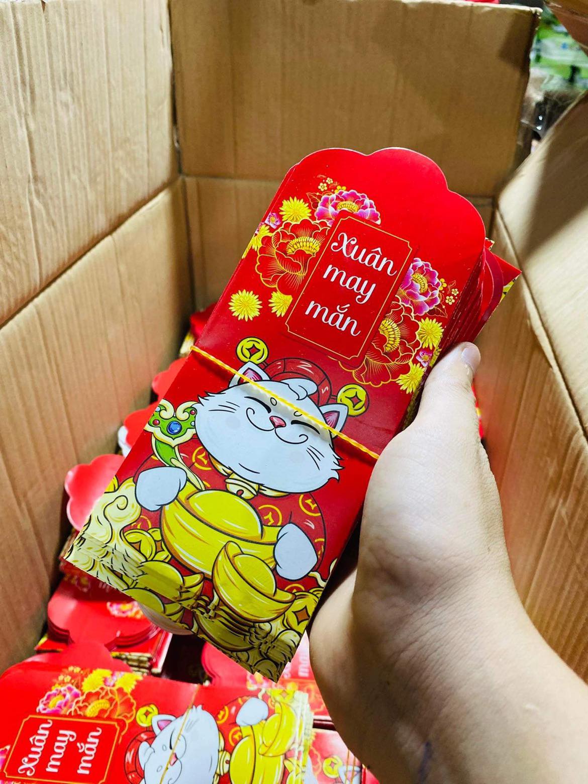 Combo 10 -50 - 100 bao lì xì tết 2023 mẫu mới nhất