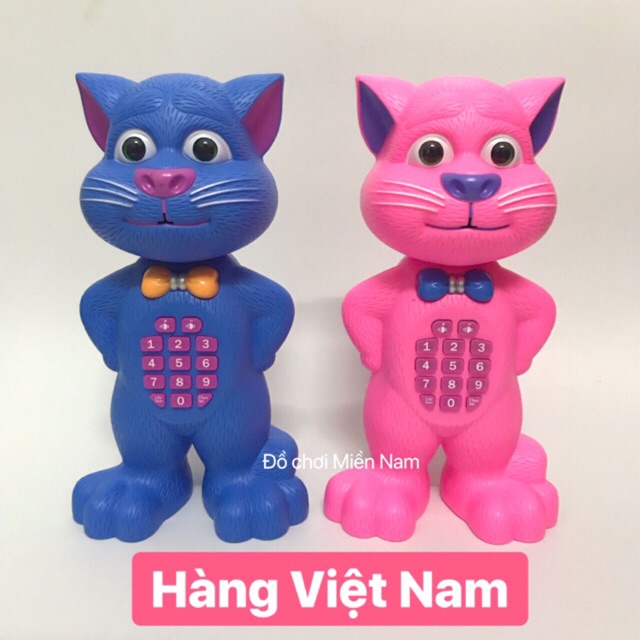 [HCM]Đồ Chơi Mèo Cảm Ứng Có Nút Bấm Biết Kể Chuyện Và Nhại Giọng Nói Hàng Việt Nam