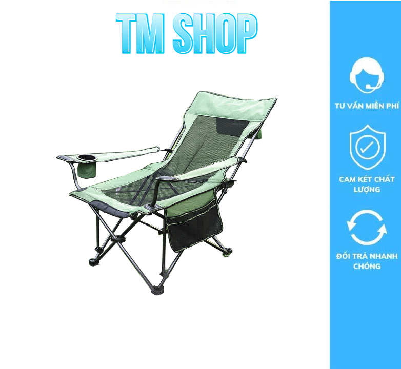 Ghế xếp , ghe xep , ghế câu cá có khay cốc - Chịu lực 100 Kg– ghế xếp du lịch gấp gọn Phù hợp để văn phòng, dã ngoại , phượt tặng túi đựng ghế
