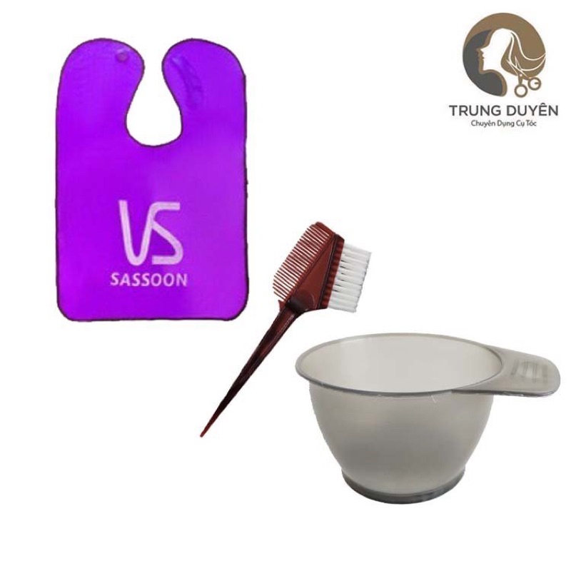 Combo dụng cụ thuốc nhuộm tóc tại nhà
