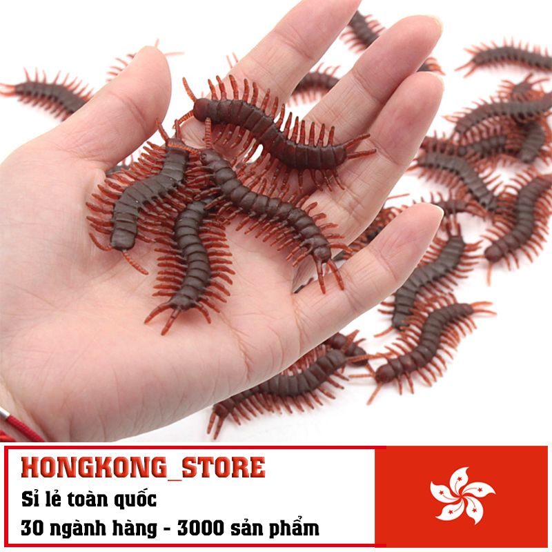 [COMBO 3 Con] Đồ chơi con rết độc đáo - Đồ chơi mô phỏng động vật cho bé