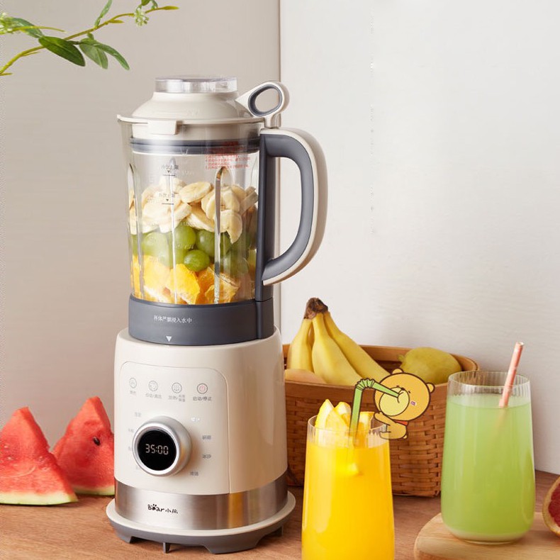 Máy xay nấu làm sữa hạt đa năng BEAR PBJ-B10U5 xay nhuyễn mịn không cần lọc, bảo hành 12 tháng)