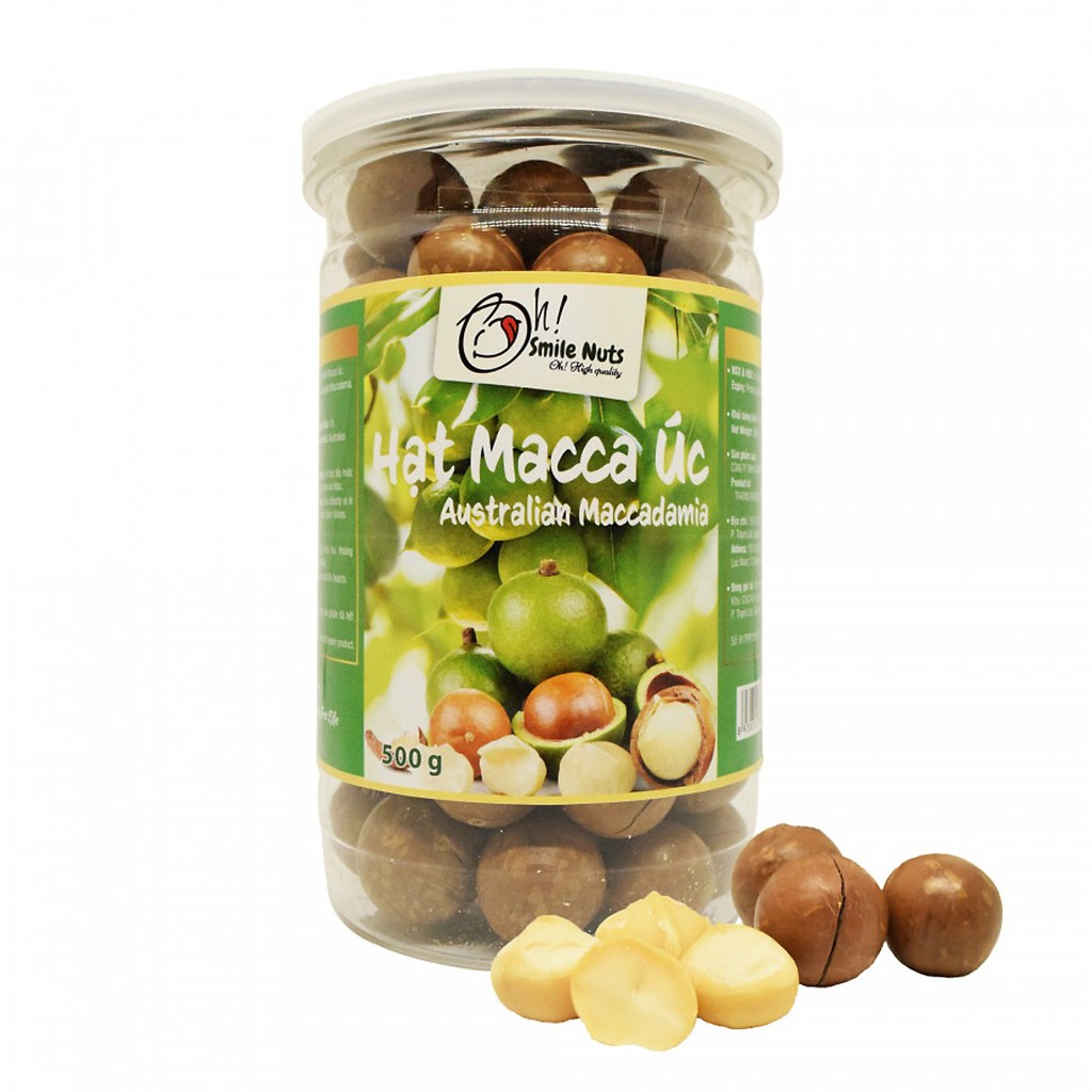Hạt maca úc oh smile 500g gugo mart