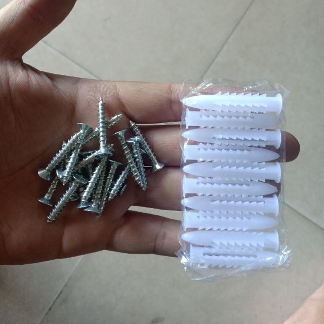 10 con vít + 1 bịch tắc kê số 5