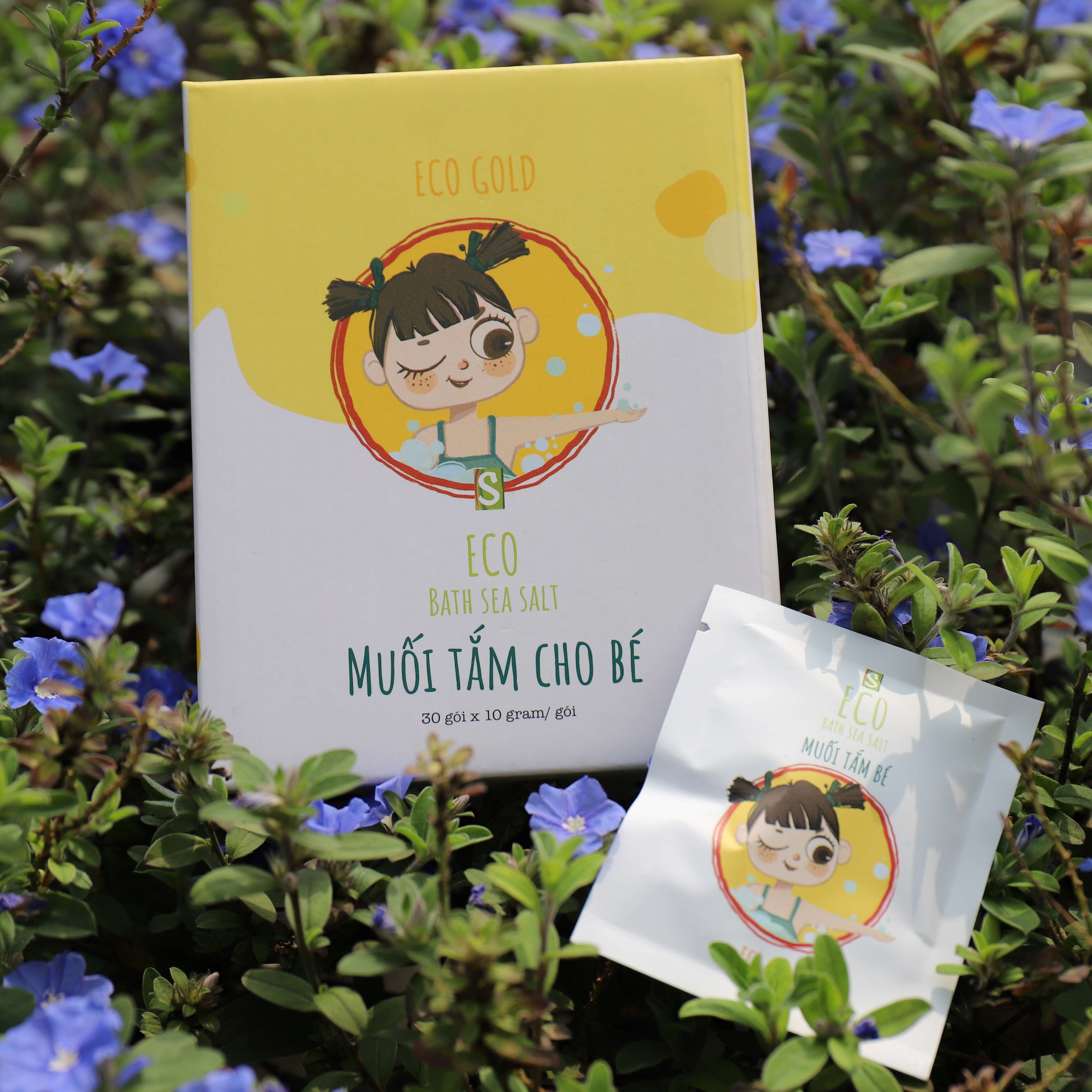 Muối tắm cho bé ECO - Sinh Dược từ thiên nhiên