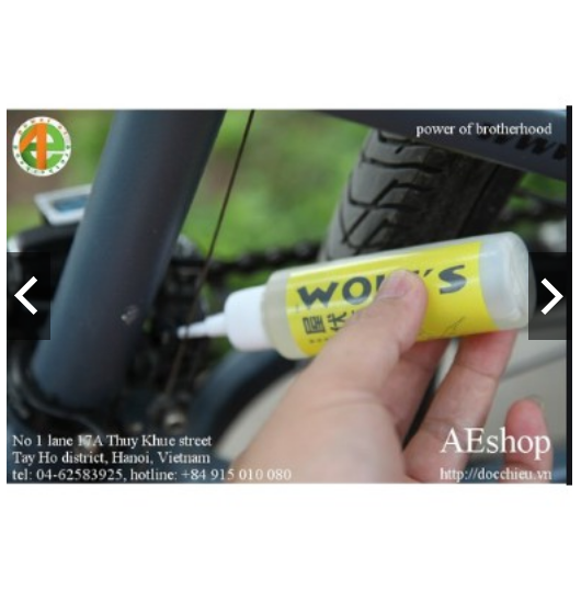Dầu Tra Xích Xe Đạp Thể Thao Wolf