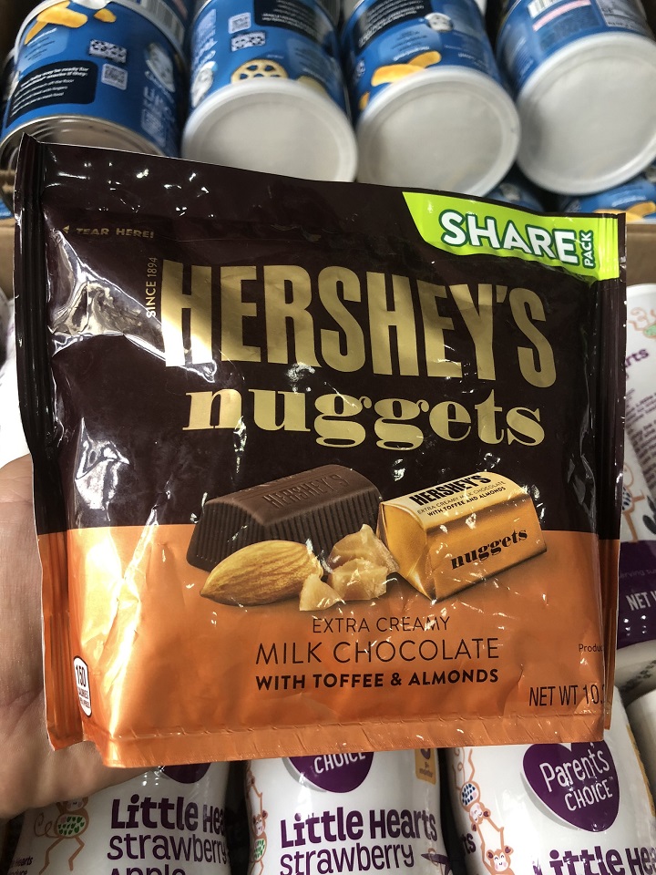 Socola Hershey Nuggets. Mẫu mới