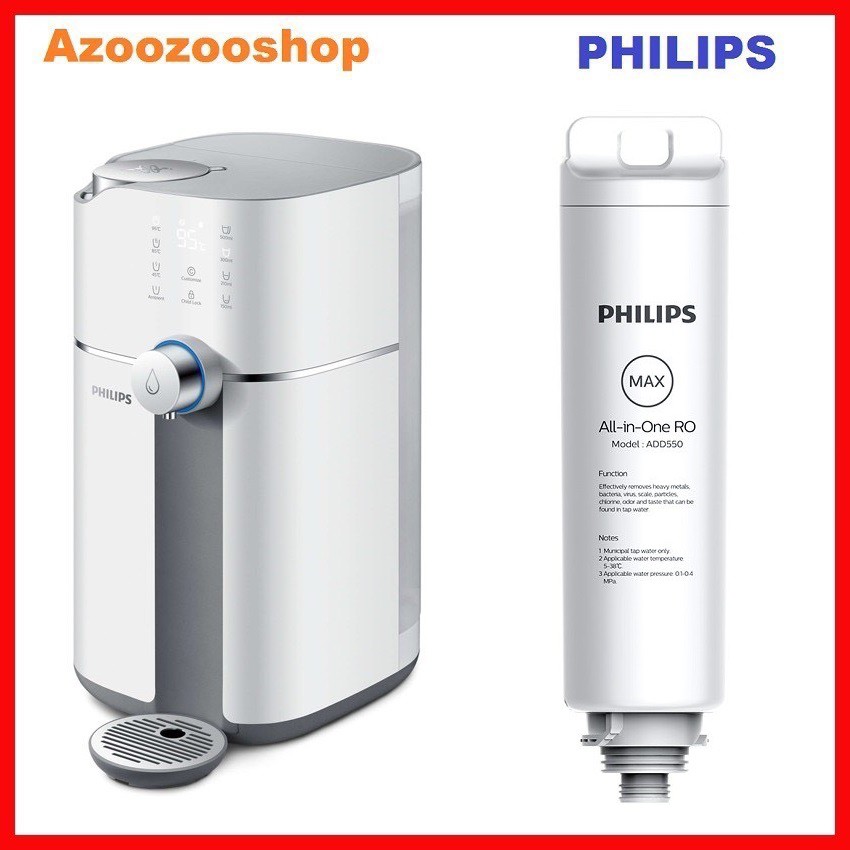 Lõi lọc nước philips add6910, g nghệ lõi lọc 5 trong 1 add550