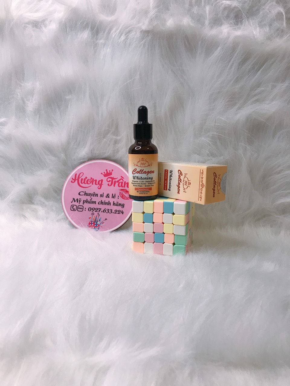 Serum Collagen 701 Plus Vit E 30ml - Hàng Chuẩn Indonesia