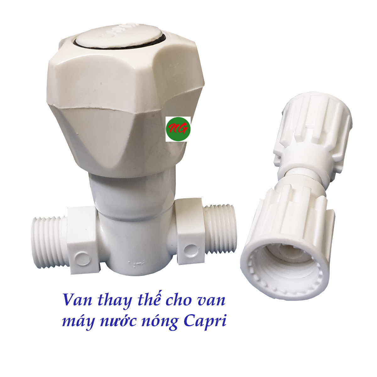 Van khóa máy nước nóng Capri - van đóng mở và điều chỉnh nước của máy tắm nước nóng trực tiếp