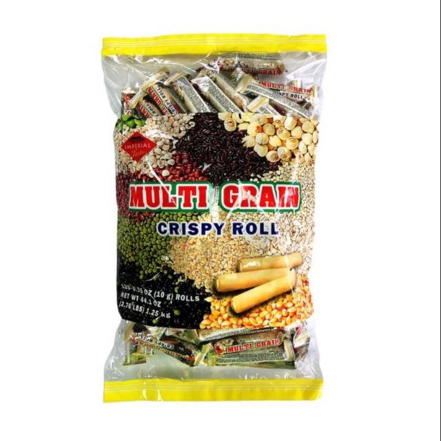 Bánh ngũ cốc cuộn phô mai imperial taste multi grain crispy roll 1,25kg