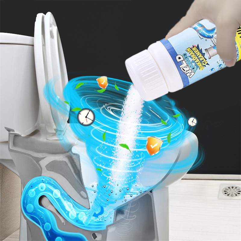 Bột thông cống cực mạnh HGO SUPER thông tắc bồn cầu, làm sạch đường ống cống bồn rửa chén đa năng di