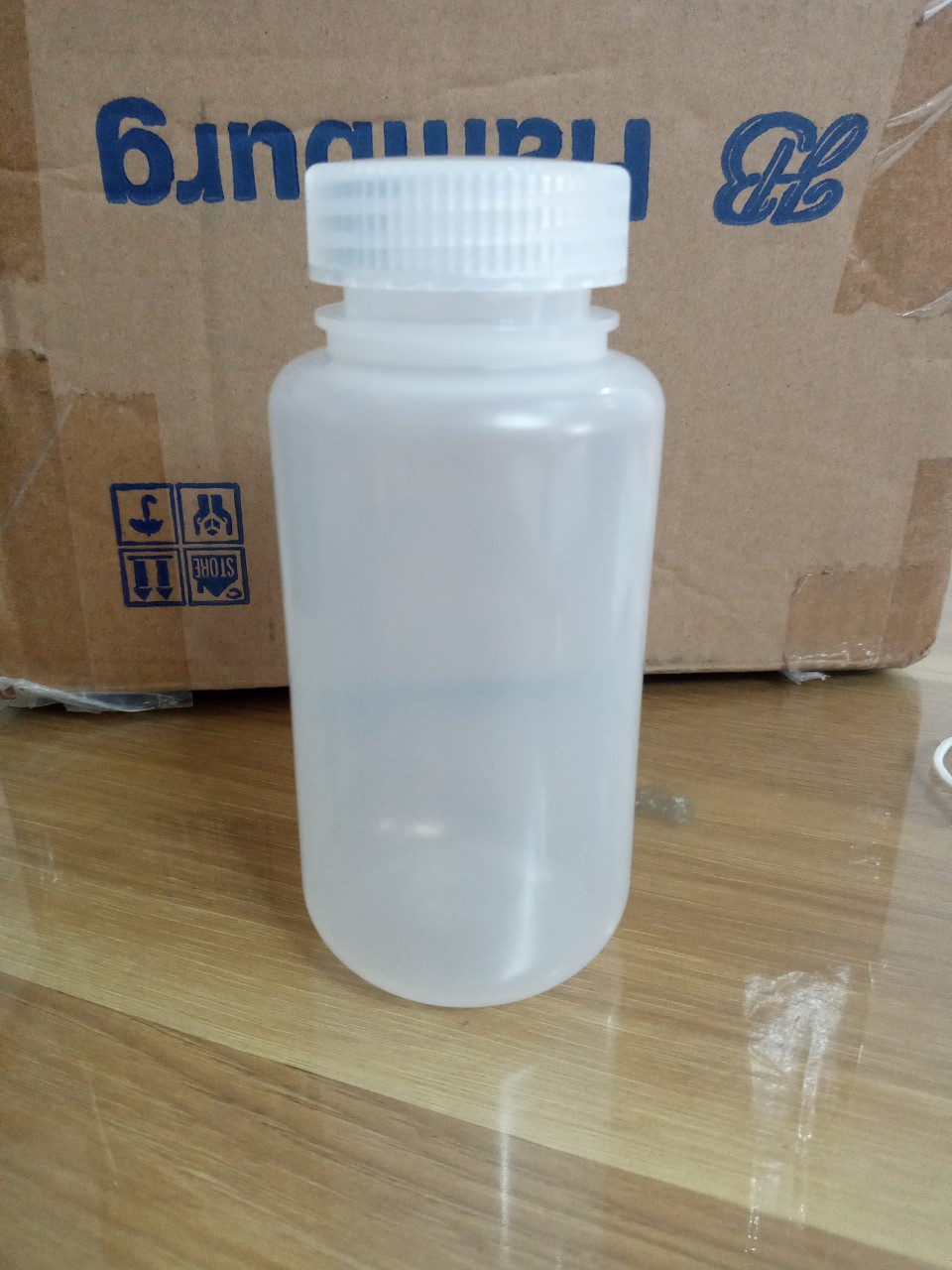 Chai nhựa PP 250ml dùng cho phóng thí nghiệm