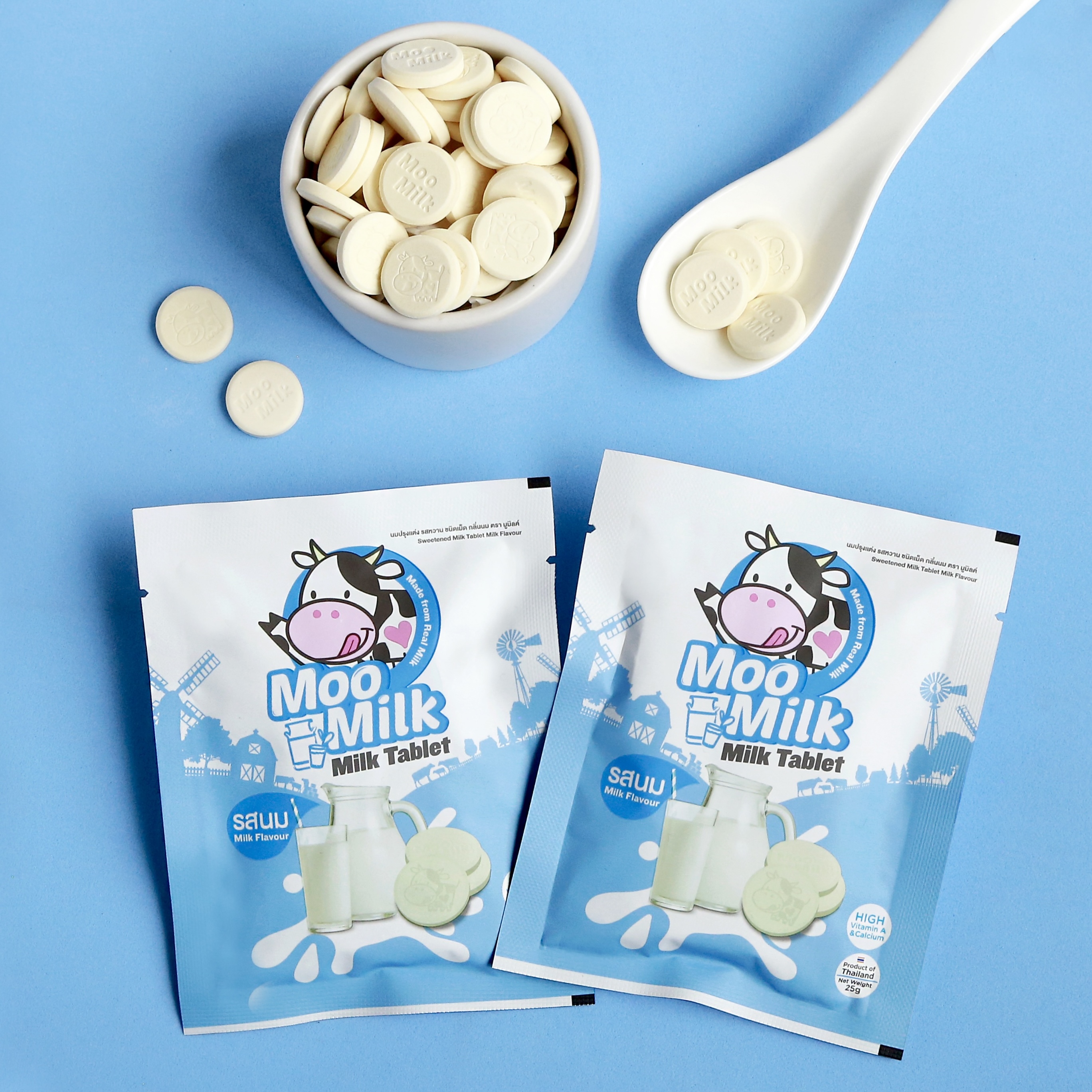 Kẹo sữa moo milk gói 25g