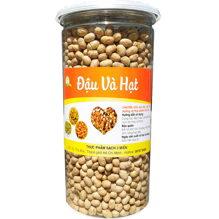 [HCM]ĐẬU NÀNH SẤY GIÒN THƯỢNG HẠNG HŨ PET 500 HIỆU TPS