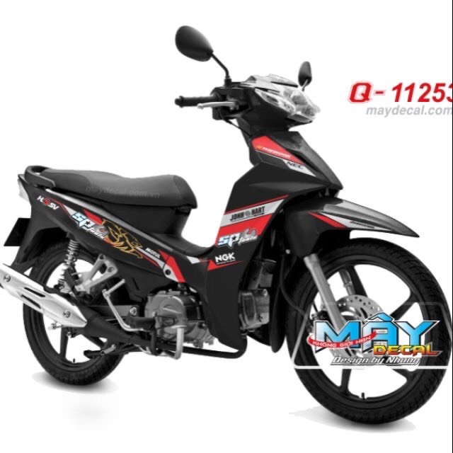 Tem rời Wave Blade 110 Ver 9 - Tặng Logo