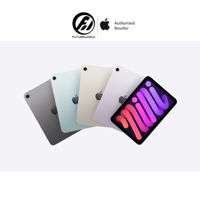 Máy Tính Bảng iPad Mini 7 Wifi 128GB/256GB/512GB - Hàng Chính Hãng [Futureworld-AAR]
