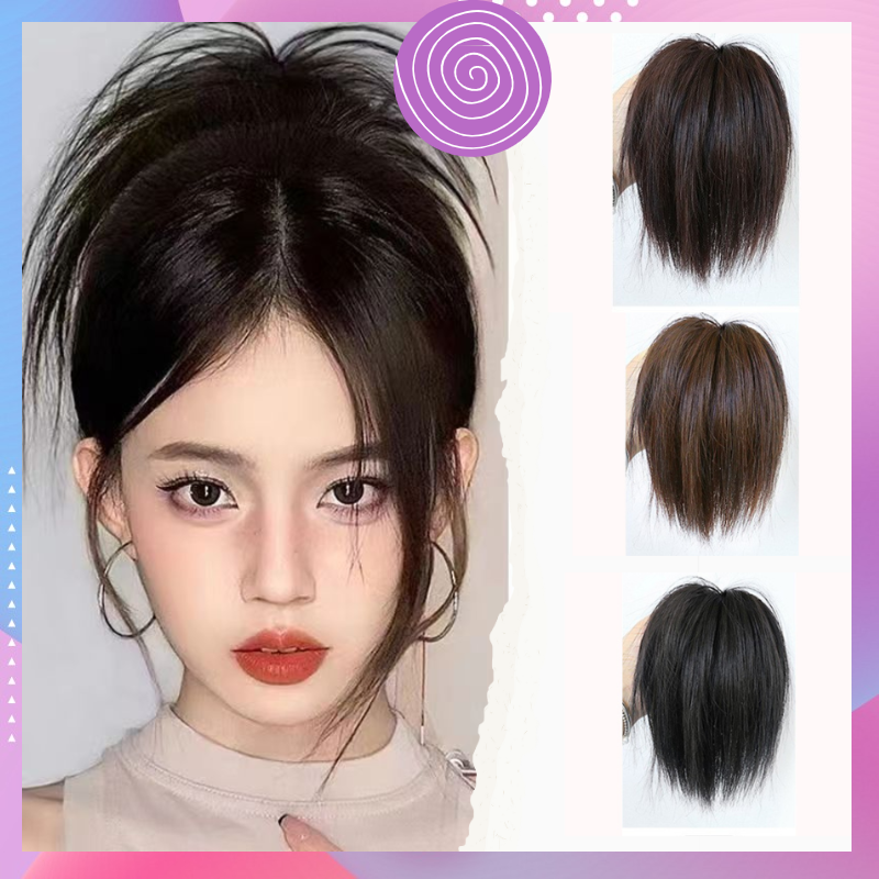 Búi tóc giả phụ kiện tóc cho nữ mẫu tóc giả cao búi đuôi ngựa phong cách