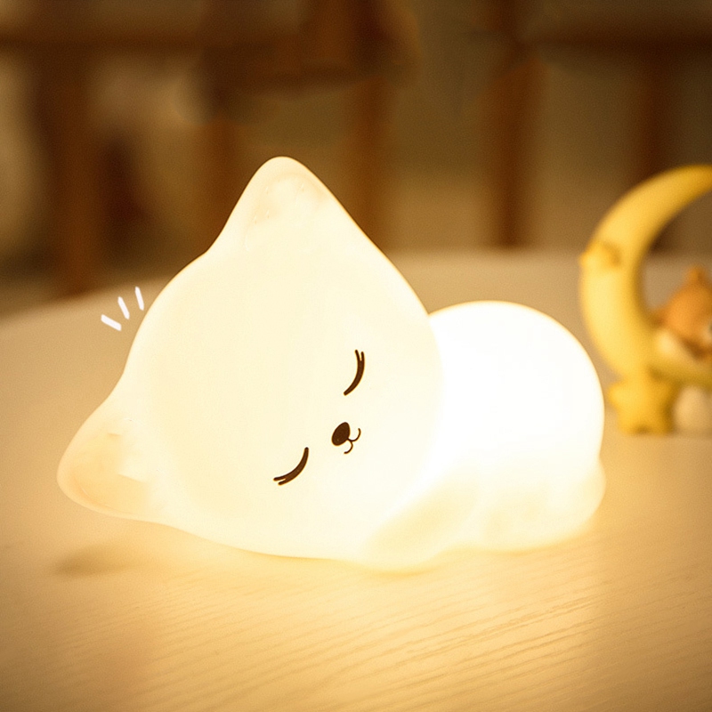 Lịch sử giá Cute Cat LED Night Light for Children Baby Kids Bedside Lamp  Sleeping Night Light Cartoon Pat Light cập nhật 3/2023 - BeeCost