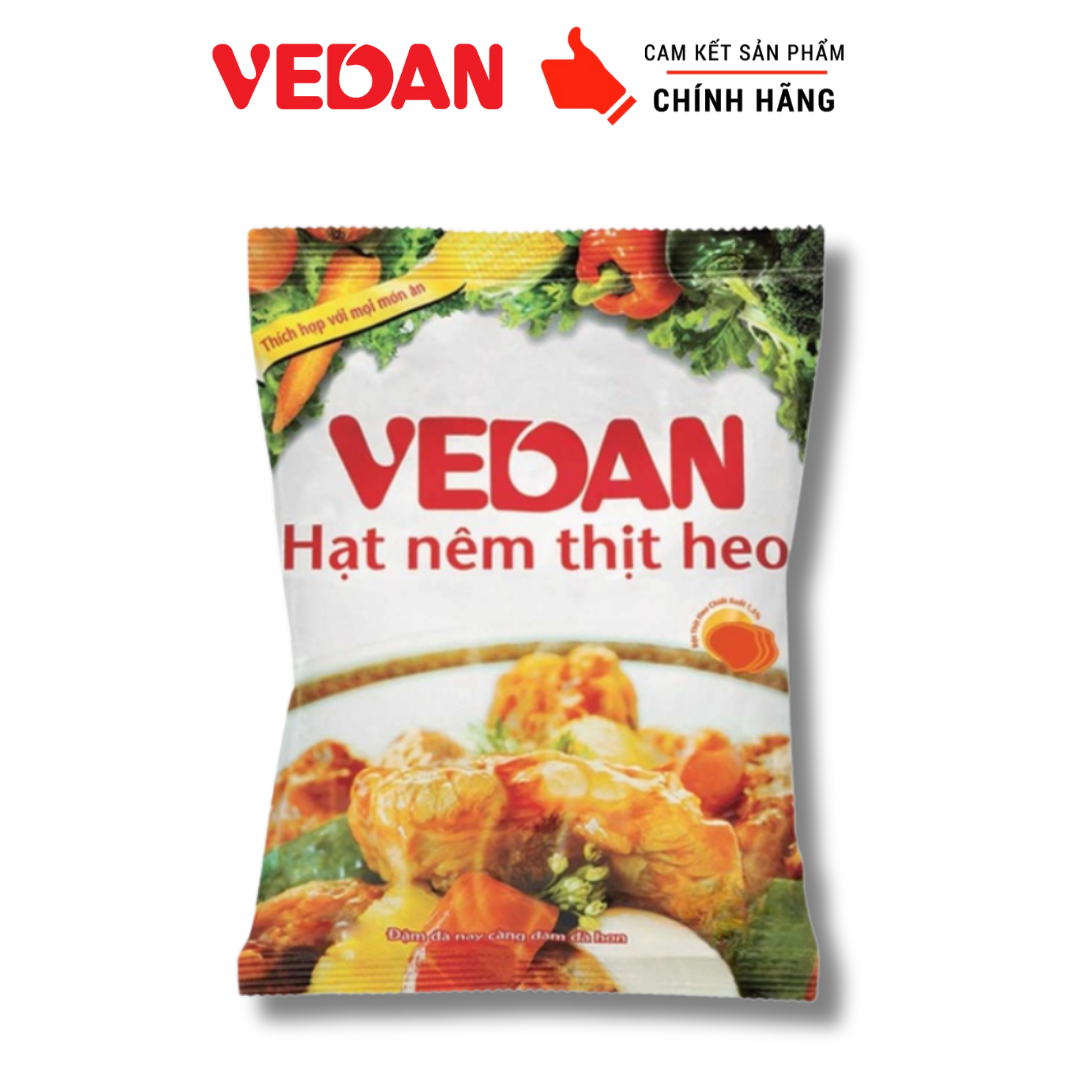 Combo 3 Gói Hạt Nêm Thịt Heo VEDAN 400g - Kèm Quà Tặng