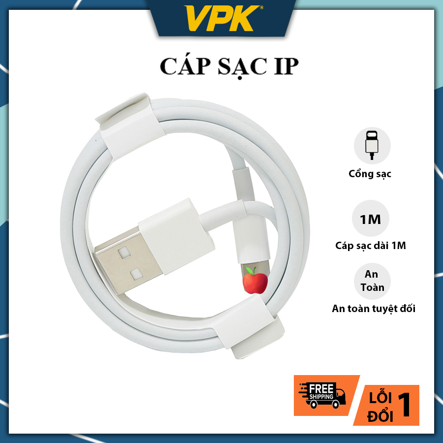 Cáp Sạc Dành Cho Máy 6//7/8...PLUS/X/XR/XSMAX...