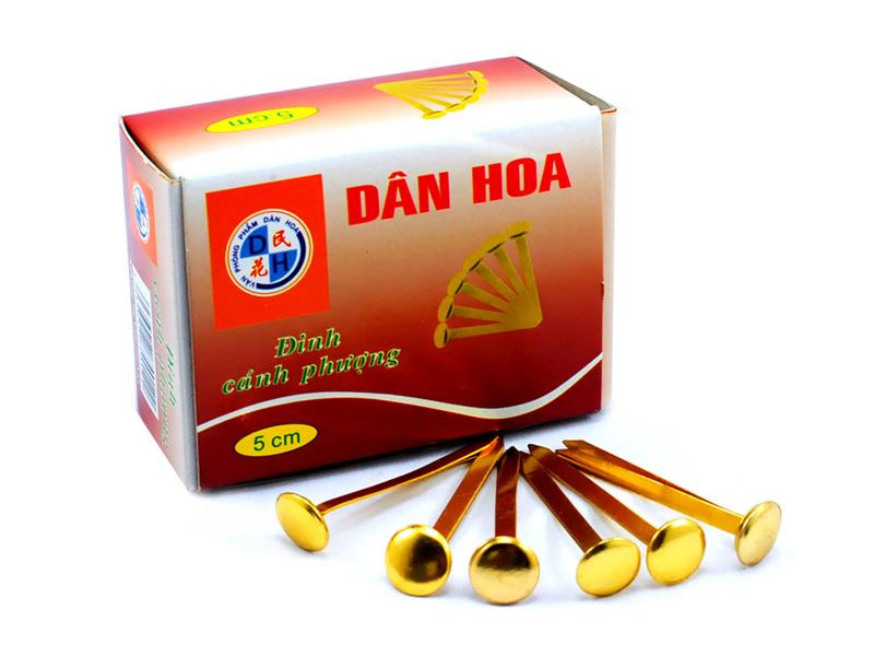 Đinh cánh phượng 5cm Dân Hoa- hộp