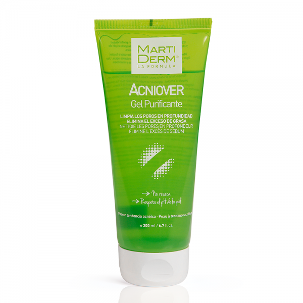 Gel rửa mặt cho da dầu mụn - MartiDerm Acniover Purifying Gel