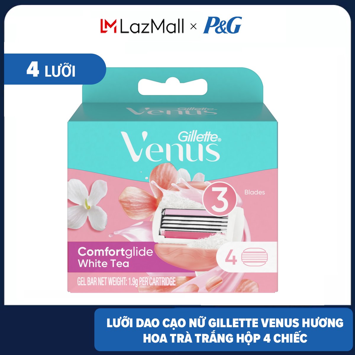 Lưỡi Dao Cạo Nữ GILLETTE Venus Nhiều Loại