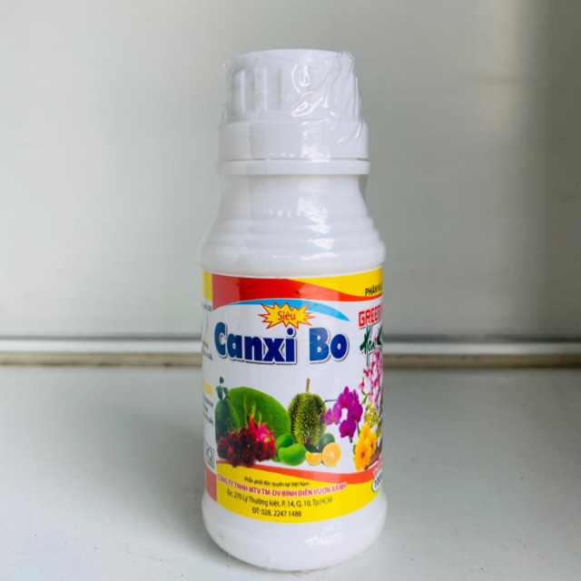 Canxi Bo chống rụng hoa tăng đậu trái
