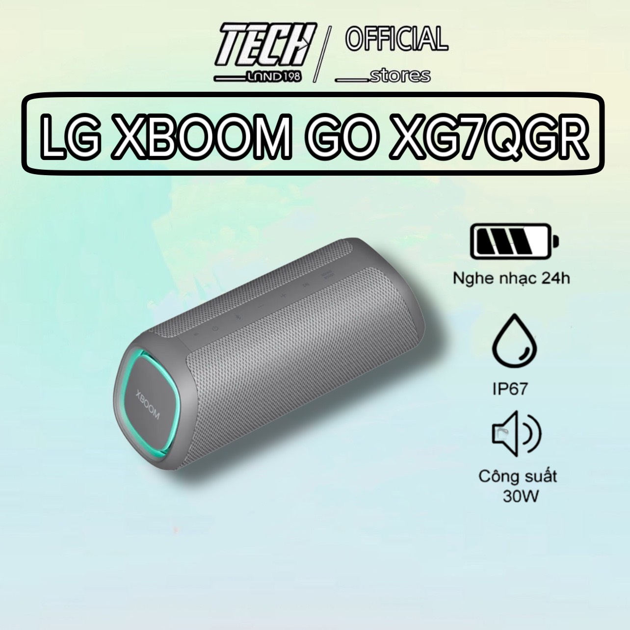 Loa bluetooth lg xboom go xg7 mẫu loa mới nhất 2022 - hàng chính hãng 100%