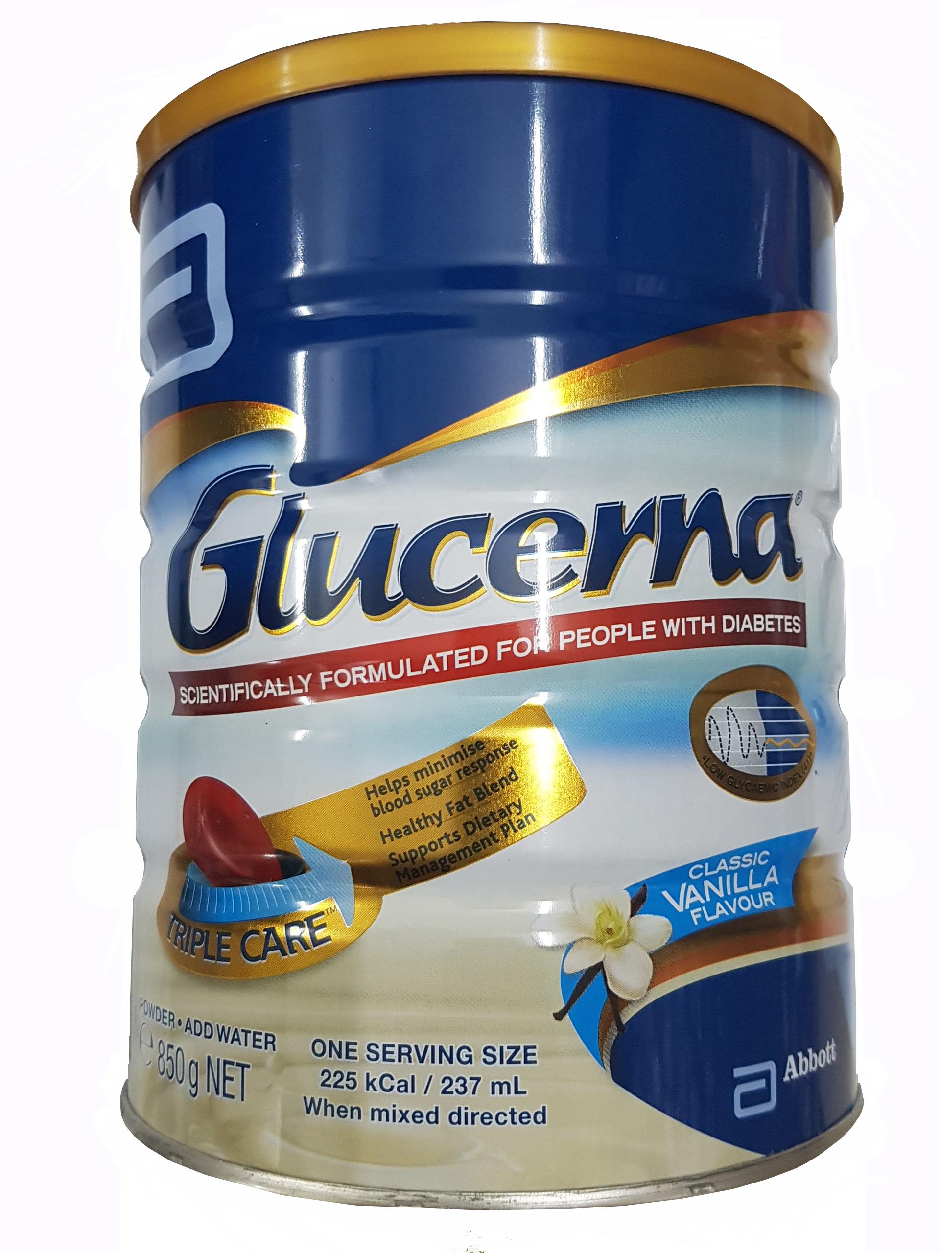 Sữa Glucerna của Úc cho người tiểu đường 850g