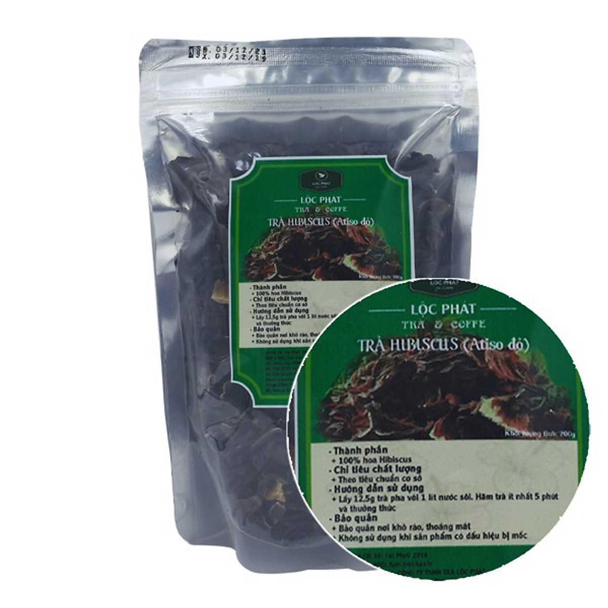 Trà hoa atiso lộc phát - 0.2kg - nguyên liệu dùng pha chế đồ uống - trà sữa