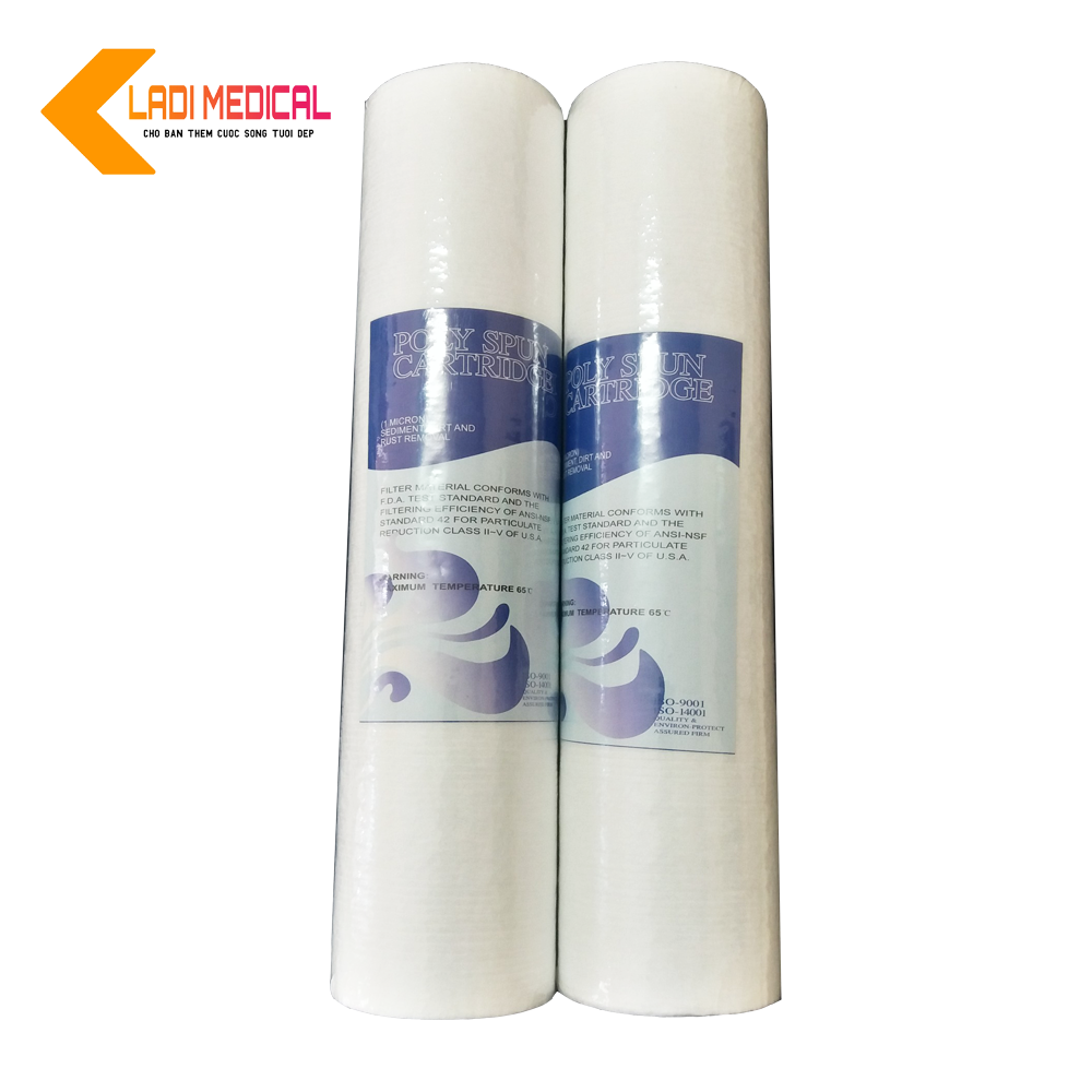 Combo 02 Lõi lọc thô PP 10 inch
