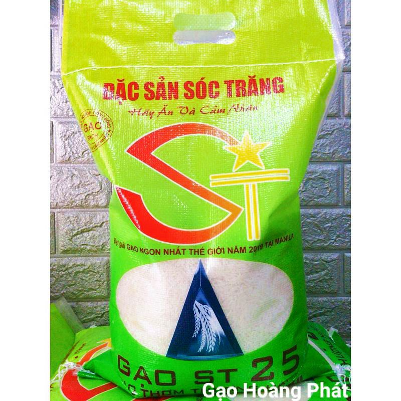 GẠO ST25 - gạo ngon nhất thế giới 2019 dẻo ngon thơm 1kg