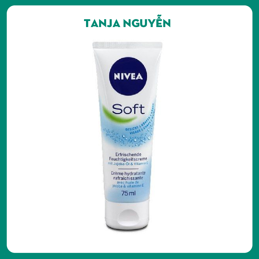 Kem dưỡng ẩm Nivea Soft tuýp Xách tay Đức