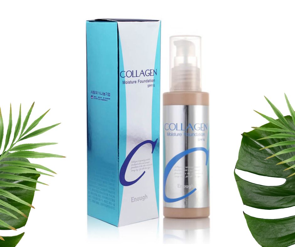 Kem nền Collagen căng bóng da chống nắng ENOUGH Collagen Moisture Foundation SPF15 hiệu quả