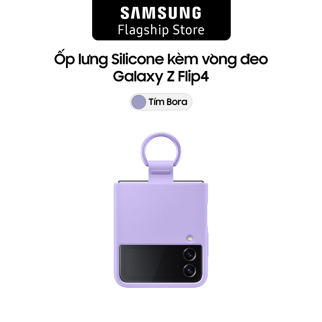Ốp lưng Silicone kèm vòng đeo Galaxy Z Flip 4