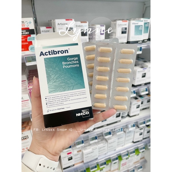 Actibron -thải độc phổi của Pháp có bill