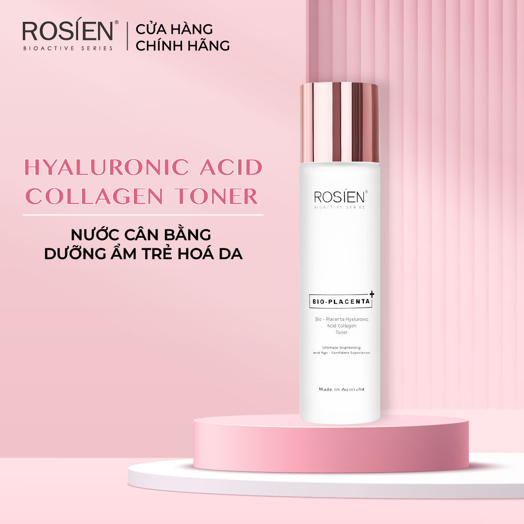 Nước Cân Bằng Da Rosien Bio – Placenta Hyaluronic Acid Collagen Toner 130ml