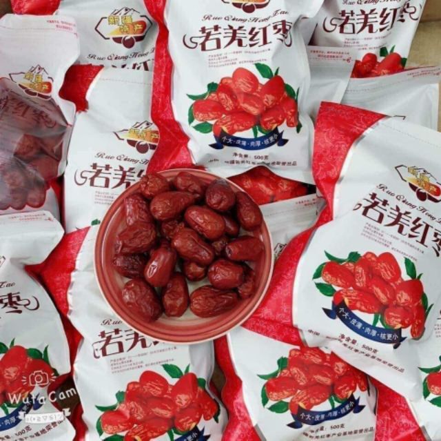1kg=2 túi táo đỏ khô tự nhiên bổ dưỡng