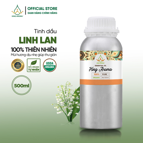 Tinh dầu thiên nhiên hoa linh lan king aroma mẫu thử 100ml/500ml/1l