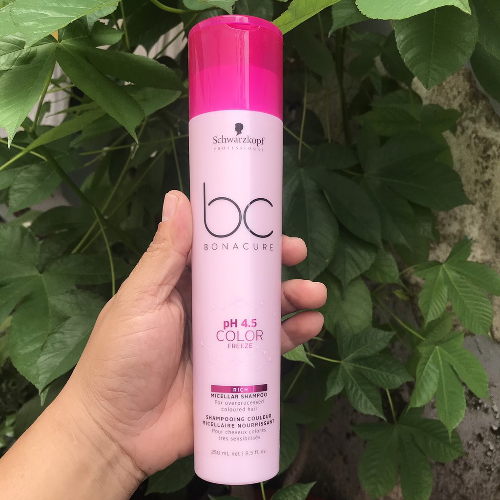 Dầu gội giữ màu tóc nhuộm (không chứa Sulfate) BC Color Freeze Sulfate-Free Shampoo 250ml