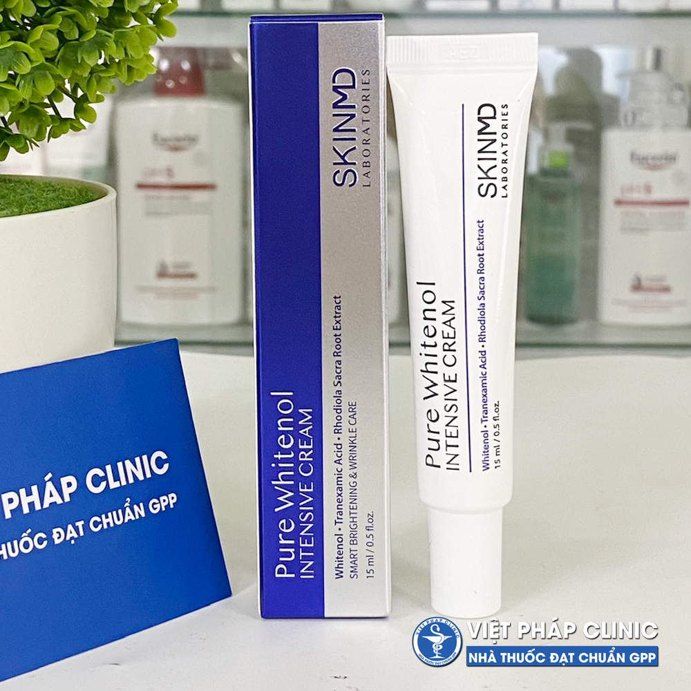 Skinmd Pure Whitenol Intensive Cream 15ML loại bỏ nám tàn nhang chính hãng.