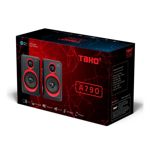 [có video] Loa vi tính 2.0 TAKO A790 âm thanh cực chất