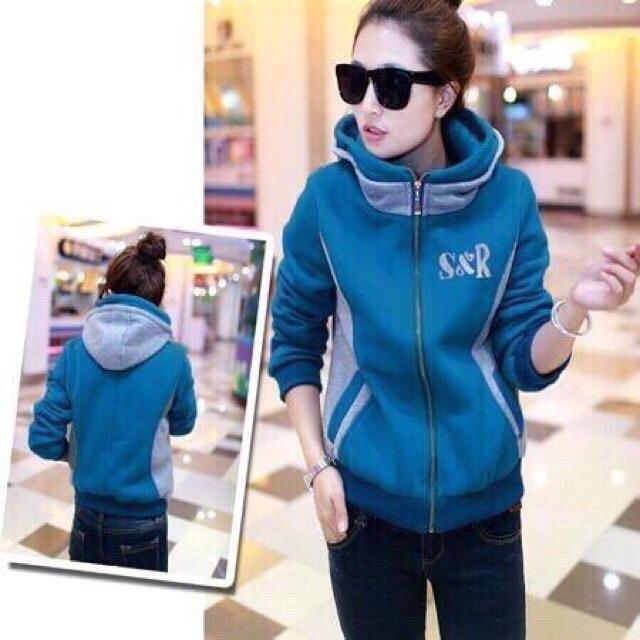 Áo khoác nỉ ngoại nữ siêu đẹp - áo khoác nỉ nữ - áo khoát nỉ hoodie nữ- áo khoát nữ- áo khoác nữ - áo khoác nỉ dây kéo - áo khoác nỉ hoodie - áo khoác nỉ bông - áo khoác nỉ dày - áo khoát nỉ nữ có khóa
